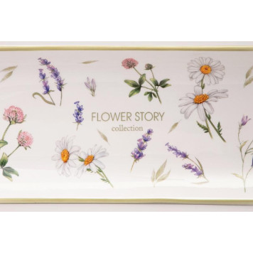 Блюдо Agness 'Flower story' 28х12х3см ARTI-M 358-2167-4
