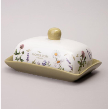 Масленка Agness 'FLOWER STORY' 17х12.5х8.5см ARTI-M 358-2175-3