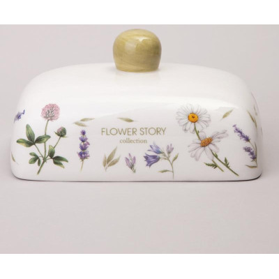 Масленка Agness 'FLOWER STORY' 17х12.5х8.5см ARTI-M 358-2175-5