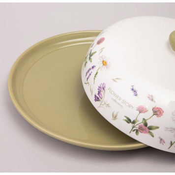 Блюдо для блинов Agness 'Flower story' 23х10см ARTI-M 358-2185-3