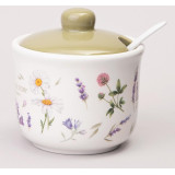 Сахарница с ложкой 'FLOWER STORY' 10х9.5см 300мл ARTI-M 358-2186