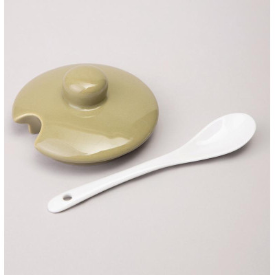 Сахарница с ложкой 'FLOWER STORY' 10х9.5см 300мл ARTI-M 358-2186-4