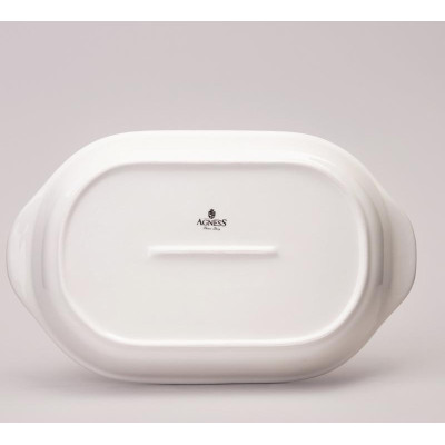 Блюдо-шубница Agness 'Flower story' 28х17.5х4.5см ARTI-M 358-2190-5