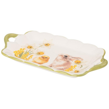 Блюдо Agness 'Sunday' 23.5х14х2.5см ARTI-M 358-2193-2