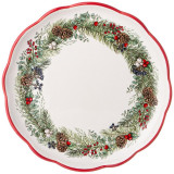 Тарелка обеденная Agness “Celebration' 24.5х2.5см ARTI-M 358-2257