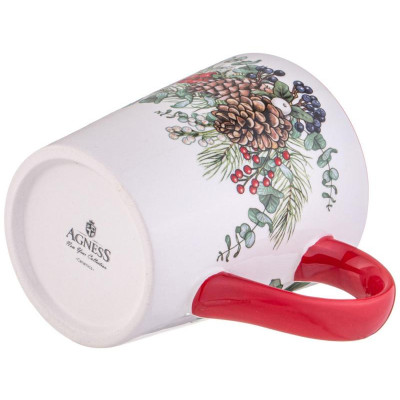 Кружка Agness “Celebration' 12.2х8.8х10см 320мл ARTI-M 358-2262-3