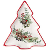 Тарелка в форме елки Agness “Celebration' 23х20.2х2.2см ARTI-M 358-2263