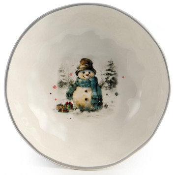 Салатник Agness 'С новым годом!' 17х5.7см ARTI-M 358-2322-2