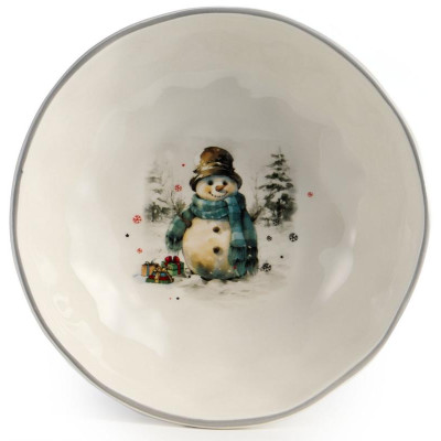 Салатник Agness 'С новым годом!' 17х5.7см ARTI-M 358-2322-3