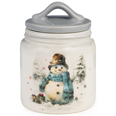 Банка Agness 'С новым годом!' 10х14см 500мл ARTI-M 358-2324