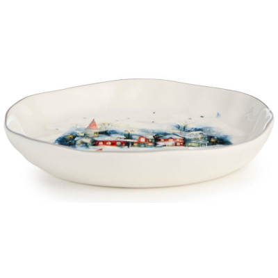 Тарелка закусочная Agness 'С новым годом!' 17х3см ARTI-M 358-2336-2