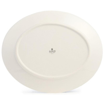 Блюдо овальное Agness 'С новым годом!' 31.5х25.5х3см ARTI-M 358-2340-2