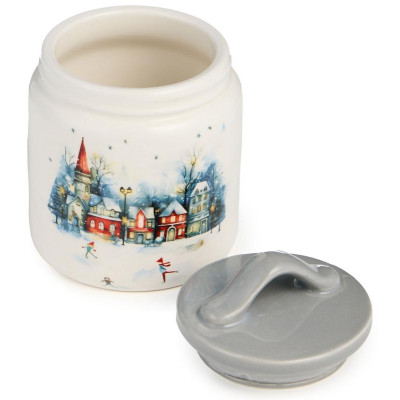 Банка Agness 'С новым годом!' 10х14см 500мл ARTI-M 358-2341-2