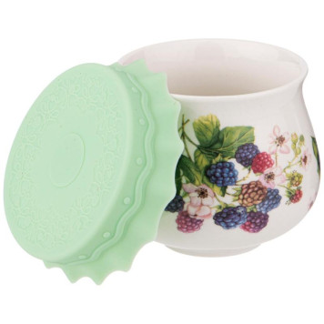 Баночка с силиконовой крышкой 'Ежевика' 180мл ARTI-M 359-312-1