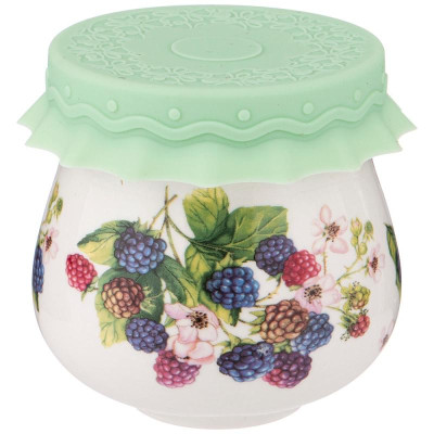 Баночка с силиконовой крышкой 'Ежевика' 180мл ARTI-M 359-312