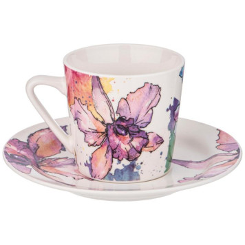 Чайная пара 'Орхидея' 250мл ARTI-M 482-560-2