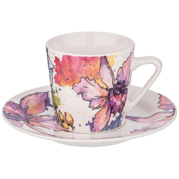 Чайная пара 'Орхидея' 250мл ARTI-M 482-560