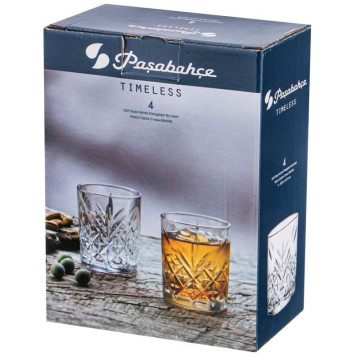 Набор стаканов 4шт 'Timeless' агат 210мл ARTI-M 484-804-1