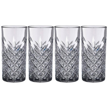 Набор стаканов из 4шт 'Timeless' агат 300мл ARTI-M 484-805