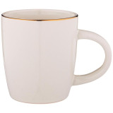 Кружка Bronco 'Solo' 350мл бежевая ARTI-M 577-157