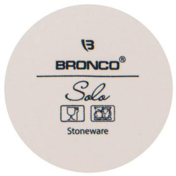 Кружка Bronco 'Solo' 350мл бежевая ARTI-M 577-157-1