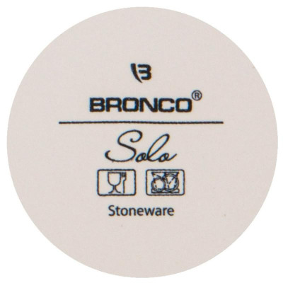 Кружка Bronco 'Solo' 350мл бежевая ARTI-M 577-157-1