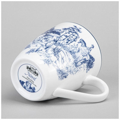 Набор кружек Lefard 'Novel' на дерев. подставке 4шт 380мл ARTI-M 577-217-7