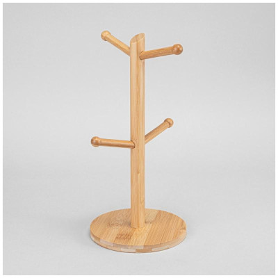 Набор кружек Lefard 'Novel' на дерев. подставке 4шт 380мл ARTI-M 577-217-8