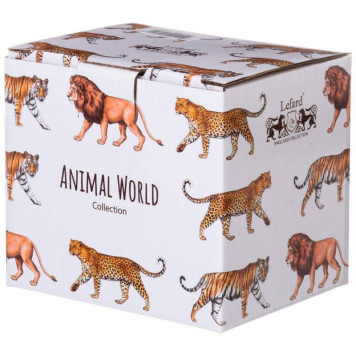 Кружка Lefard 'ANIMAL WORLD' тигр 400мл ARTI-M 590-400-1