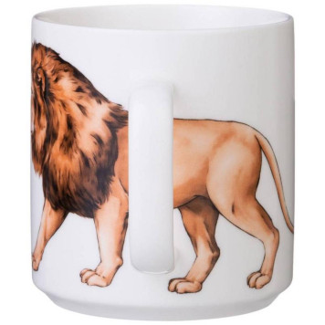Кружка Lefard 'ANIMAL WORLD' лев 400мл ARTI-M 590-401-2