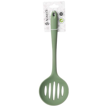 Шумовка силиконовая Agness (зеленый) ARTI-M 671-517-1