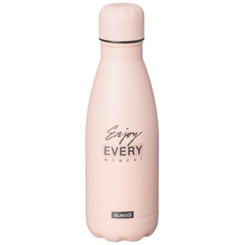 Термобутылка 'Break time' нерж.сталь 350мл пудровый ARTI-M 709-080