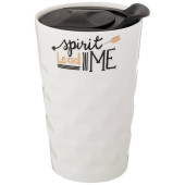 Кружка с двойными стенками и пластиковой крышкой ' Кофемания' 300мл ARTI-M 756-229