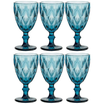 Набор бокалов для вина 'РОМБО' 6шт 'Muza color' 320мл ARTI-M 781-117