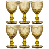 Набор бокалов для вина 'ГРАНАТ' 6шт 'Muza color' 300мл желтый ARTI-M 781-218