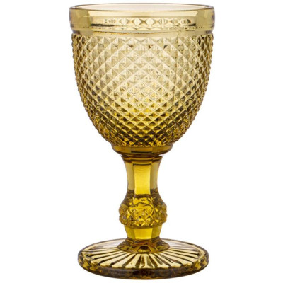 Набор бокалов для вина 'ГРАНАТ' 6шт 'Muza color' 300мл желтый ARTI-M 781-218-2