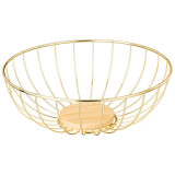 Фруктовница Agness металлическая цвет: gold, 25х9см ARTI-M 790-362