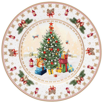 Тарелка закусочная Lefard 'Елка' 20.5см ARTI-M 85-1707