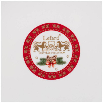 Тарелка закусочная Lefard 'Елка' 20.5см ARTI-M 85-1707-2