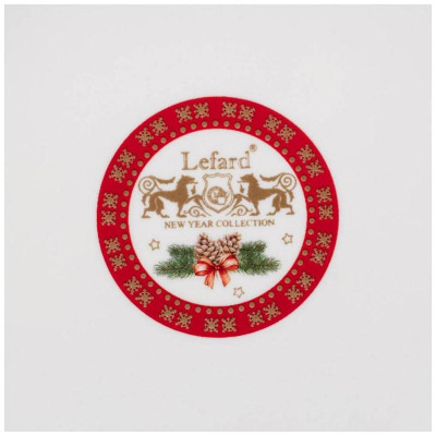 Тарелка закусочная Lefard 'Елка' 20.5см ARTI-M 85-1707-3