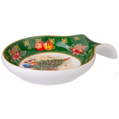 Подставка для ложки Елка 85-1759 зеленая-1