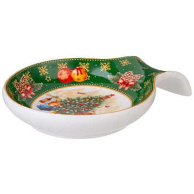 Подставка для ложки Елка 85-1759 зеленая-3