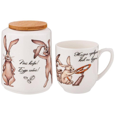 Чайный набор 'Счастье есть' 2 предмета ARTI-M 85-1798