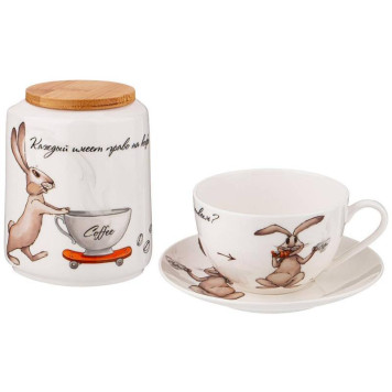 Чайный набор 'Счастье есть' 3 предмета ARTI-M 85-1799