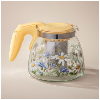 Чайник заварочный Agness с фильтром 'Васильки' 900мл ARTI-M 885-111-3