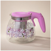 Чайник заварочный Agness с фильтром 'Сирень' 900мл ARTI-M 885-113 Чайник заварочный Agness с фильтром 'Сирень' 900мл ARTI-M 885-113
