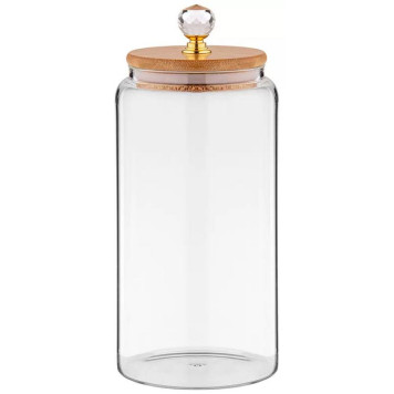 Емкость для сыпучих продуктов Agness 'Kristall' 800мл d9x19см ARTI-M 889-109