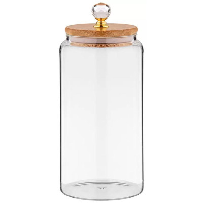 Емкость для сыпучих продуктов Agness 'Kristall' 800мл d9x19см ARTI-M 889-109