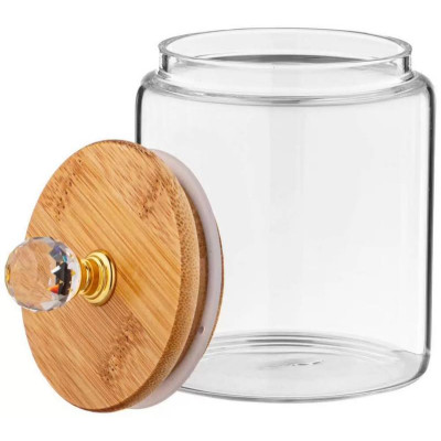 Емкость для сыпучих продуктов Agness 'Kristall' 500мл d9x19см ARTI-M 889-110-2