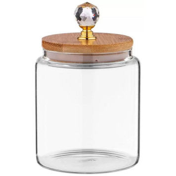 Емкость для сыпучих продуктов Agness 'Kristall' 500мл d9x19см ARTI-M 889-110